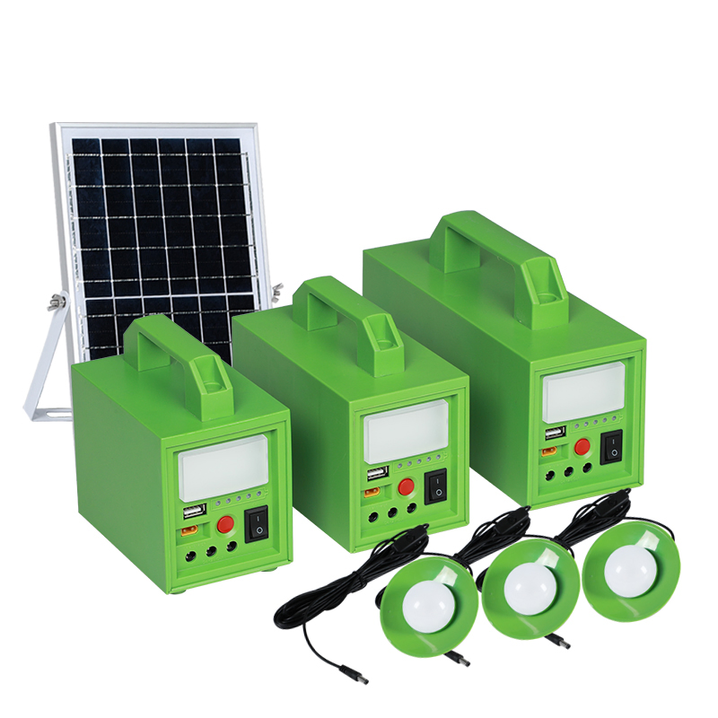 Efficient 60W Solar Lighting System for Outdoor Spaces