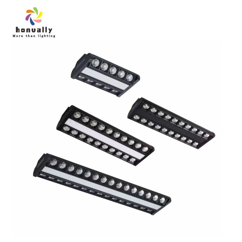Linear Suspended Track Lighting System 1500mm, High Ceiling Commercial LED Track Light for Restaurant Hotel Gallery, 80W