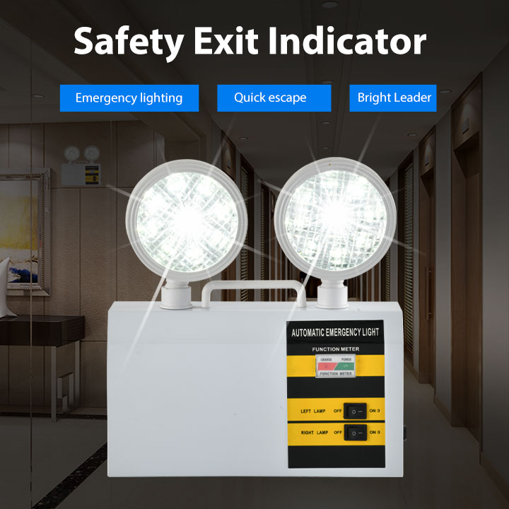 High Brightness Easy Install 2 Hours Backup IP30 Rated Emergency Lighting Solution for Sports Halls Warehouses Emergency Light