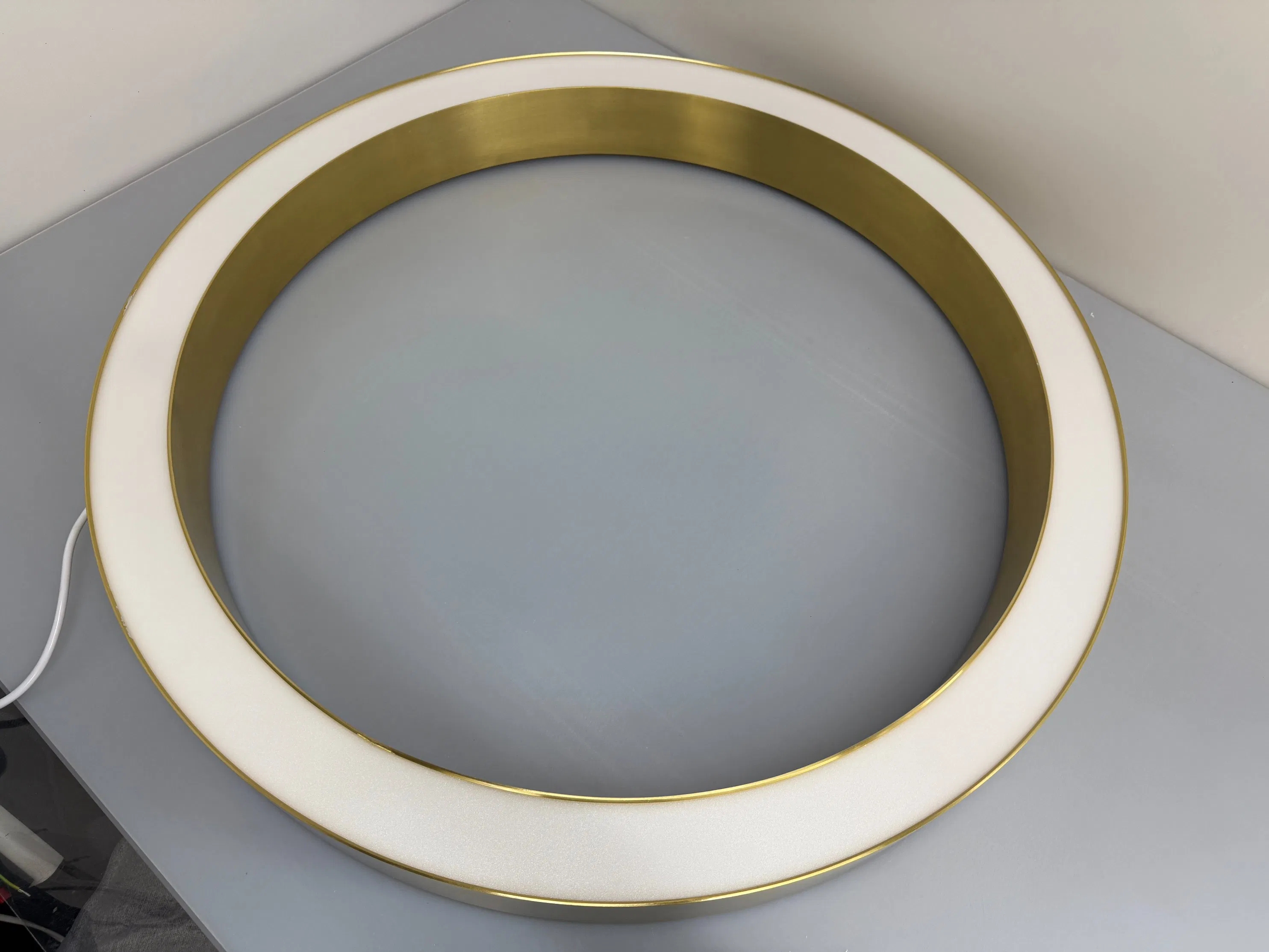 Modern Design Decorative Round LED Chandelier Living Room Circle Pendant Lighting for Home Indoor Decoration