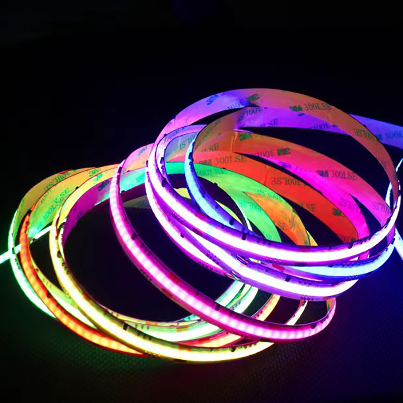 Premium Flexible Full Range of Color LED COB Strip Lighting for Christmas Decoration
