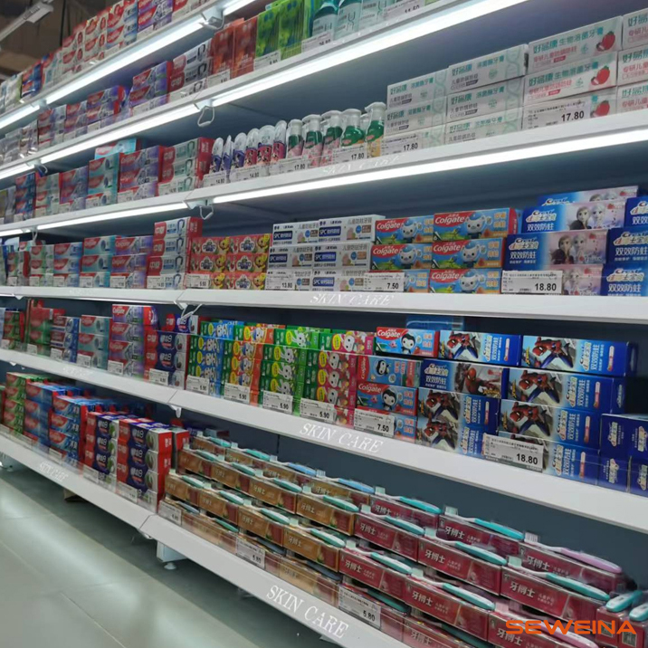 Easy Install Magnetic Conductive Slot Magnetic Suction Type Conductive Trough for Retail Shelf Display Cabinet Lighting System