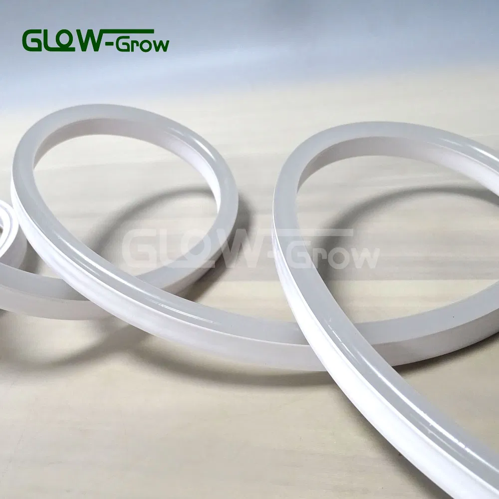 UL ETL Outdoor 8*16mm Single Side Warm White 3000K LED Neon Flex Lighting for Commercial Landscape Building Decoration