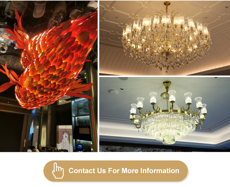 Modern Oval Stainless Steel Chandelier