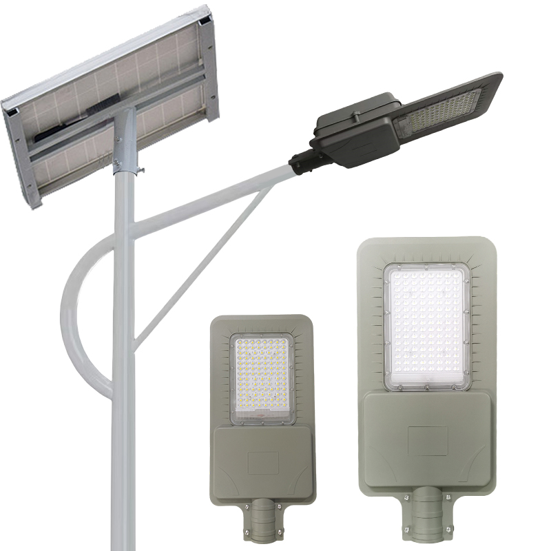 Premium Lithium Battery Smart Control Nighttime Illumination Commercial Streetlight 6500K Solar LED Street Light