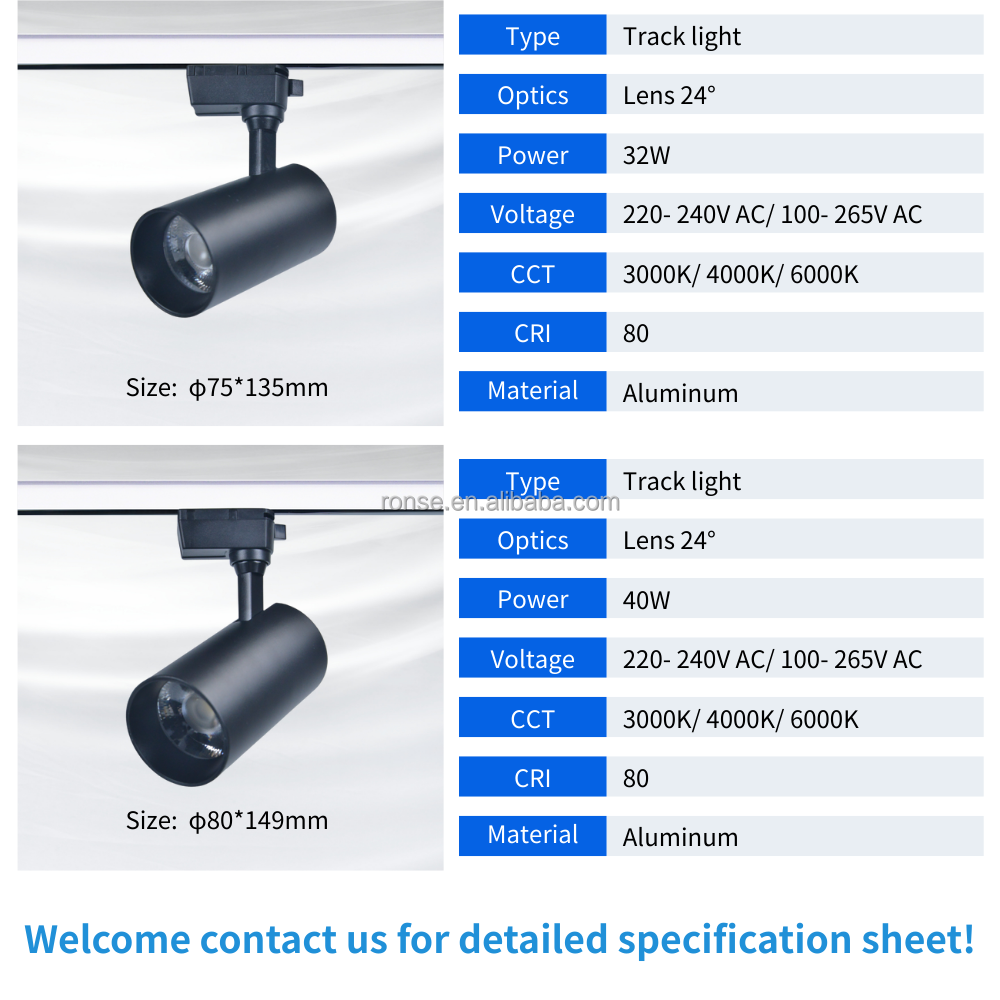 LED Track Light Design 6