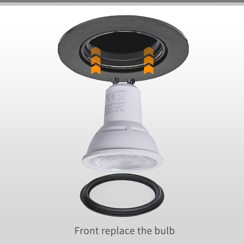 Modern Customized Aluminum LED Spot Light System Design for the Hotel 25&deg; Adjustable