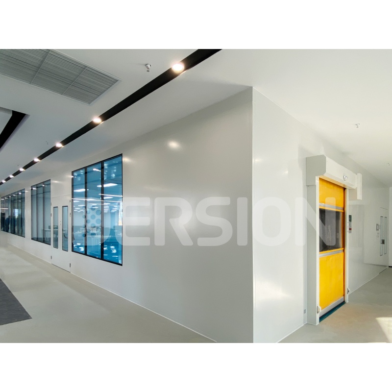 ISO8 Cleanroom Modular System with Energy-Efficient LED Lighting