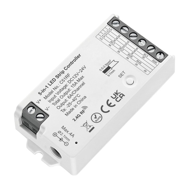 Multi-functional 5-in-1 Smart Controller APP Remote Timing Group Control Home Lighting Intelligent Module