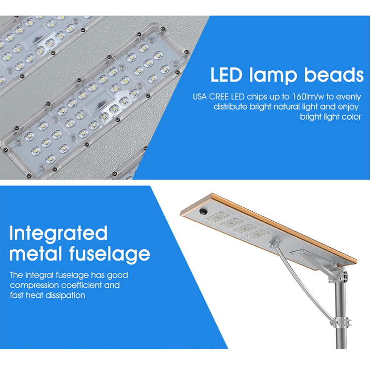 150W Stand-Alone Solar LED Street Light System with IP66 Motion Sensor &amp; Remote Control for Outdoor Parking Lot Lighting