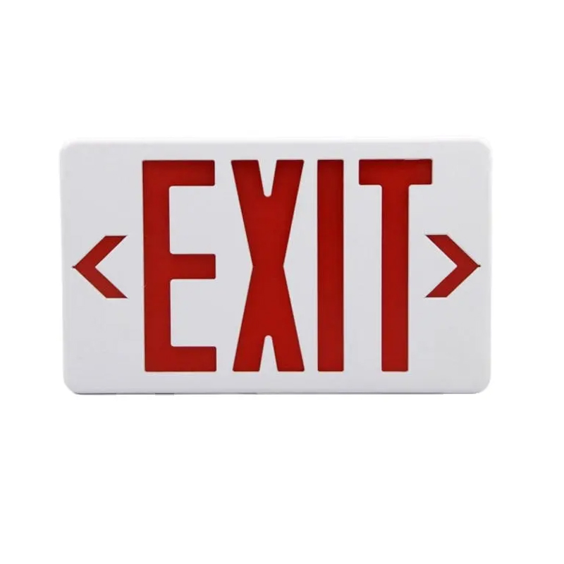 High Performance Exit Sign Light Emergency Lighting Solution Multiple Mounting Options
