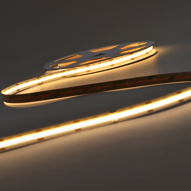 Premium Flexible Colorful Waterproof RGB LED COB Strip for Decoration Lighting