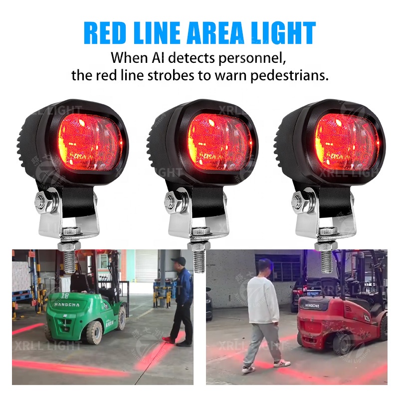 Forklift Safety Red Zone Detail 3