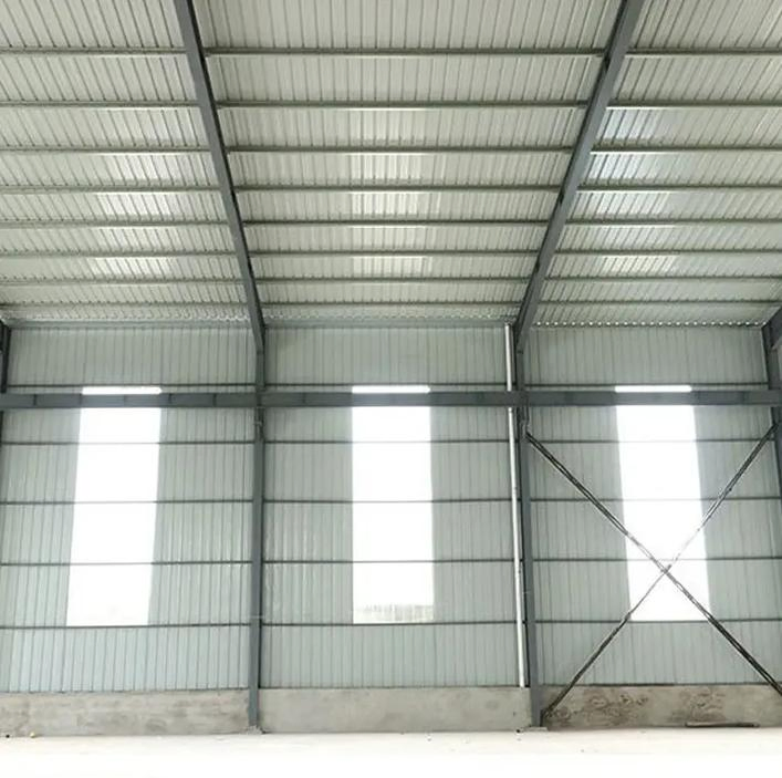 Economic Steel Storage Solutions with Fire Protection and Lighting System
