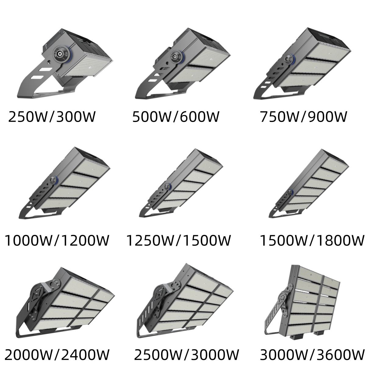 Led Gym Stadium Light High-power Floodlight 1000w Flood Sport Lights