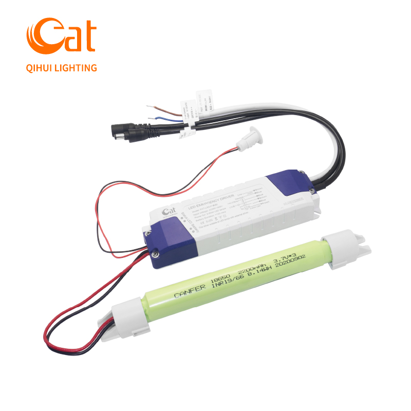 5-60W LED Emergency Kit Li-ion Battery LED Emergency Driver With Self - Test Function Emergency Drive