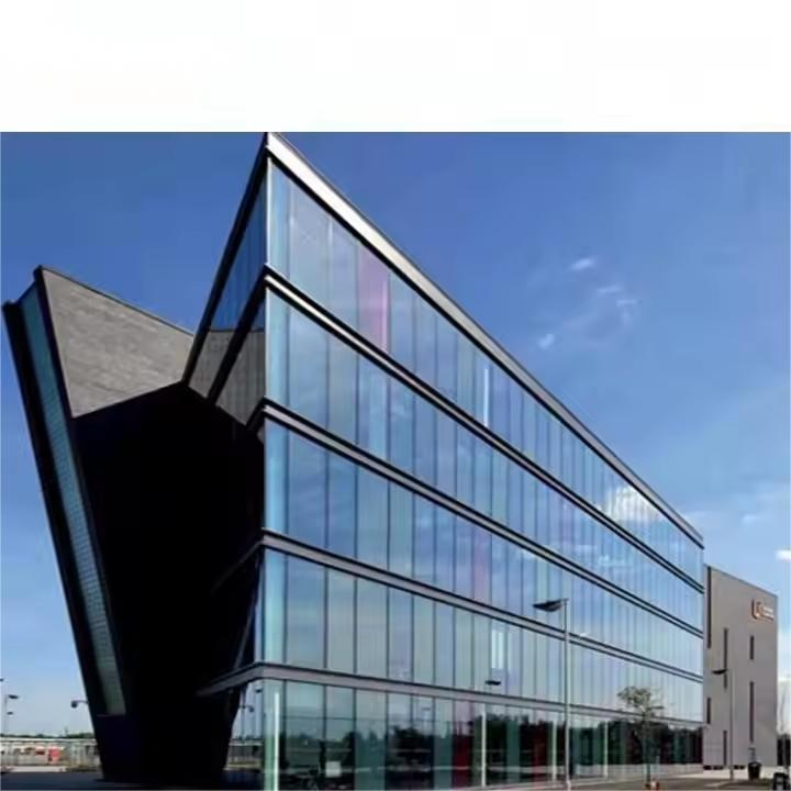 Architecture Quality Window Wall Panels Fireproofing Triple Glazing Curtain Wall System