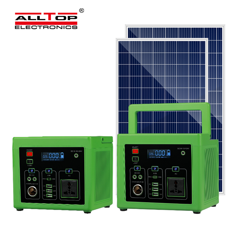Energy Efficient Outdoor Solar Power System for Homes