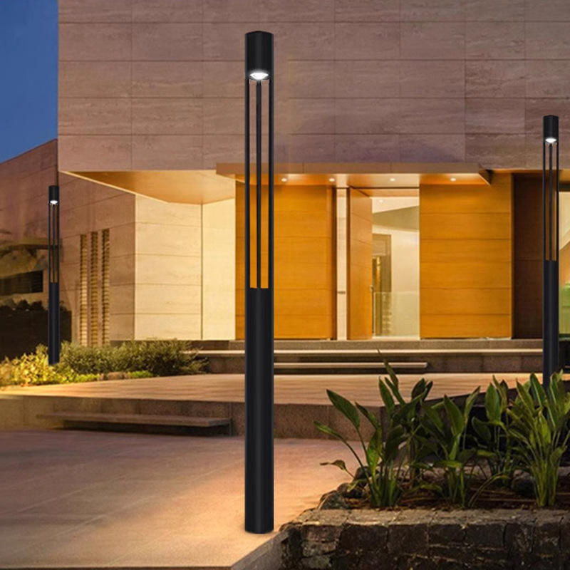 Modern Outdoor High Mast Pole Lights Commercial Landscape Lighting 50W 100lm/W 3meters