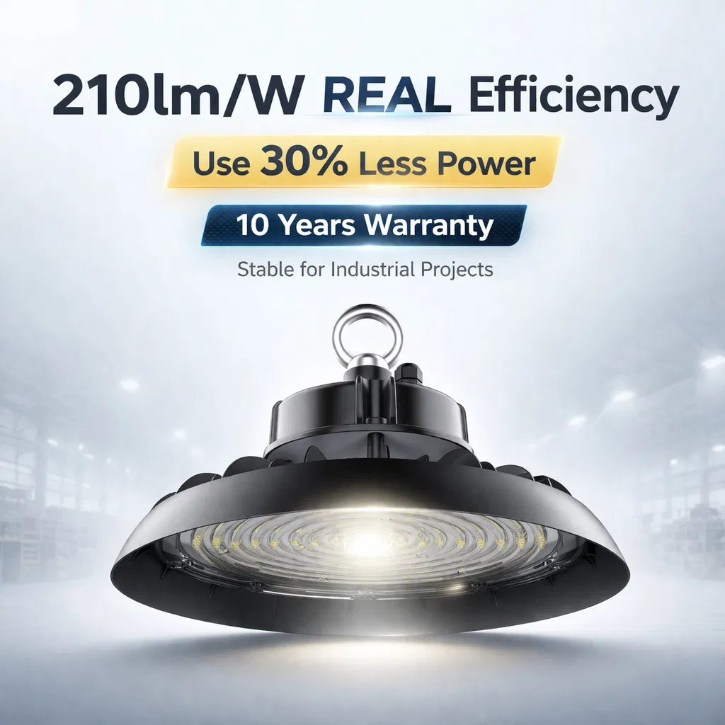 210lm/W LED UFO High Bay Light Waterproof IP65