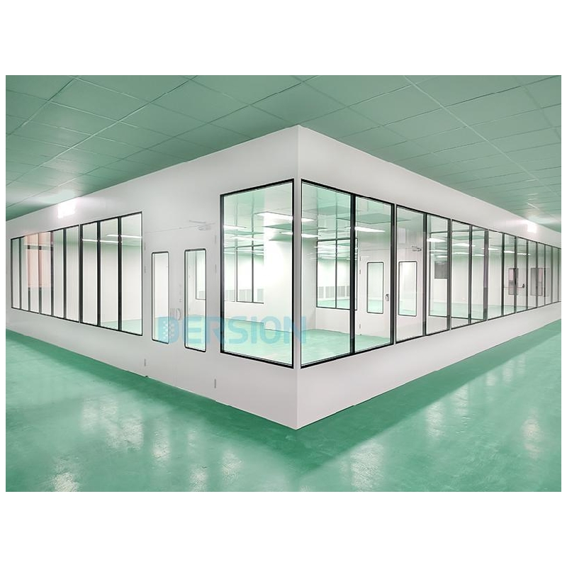 ISO8 Cleanroom Modular System with Energy-Efficient LED Lighting