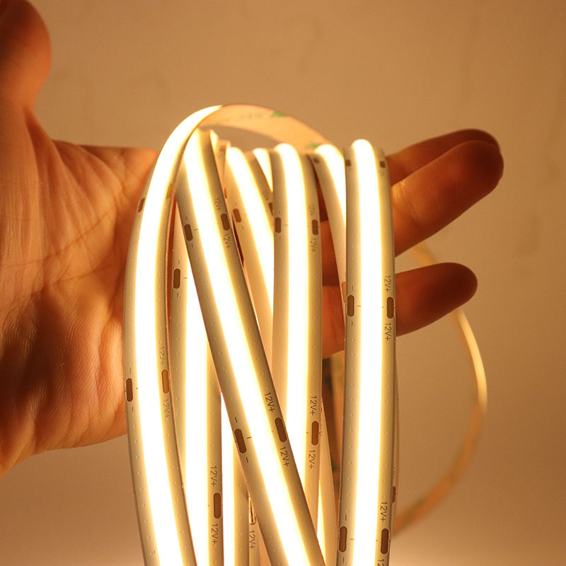 Smart Flexible RGB Color LED COB Strip Lighting for Christmas Decoration