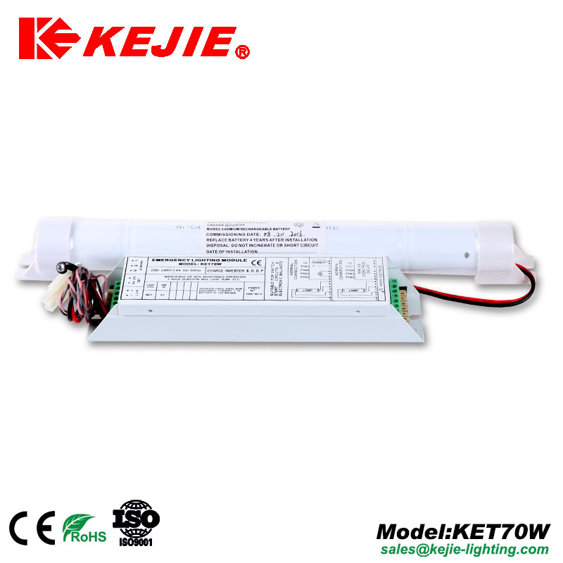 Emergency Conversion Kits Factory OEM Emergency Pack Module T8 18W/36W/58W/70W Aisle Fluorescent Lamp Emergency Conversion Kits