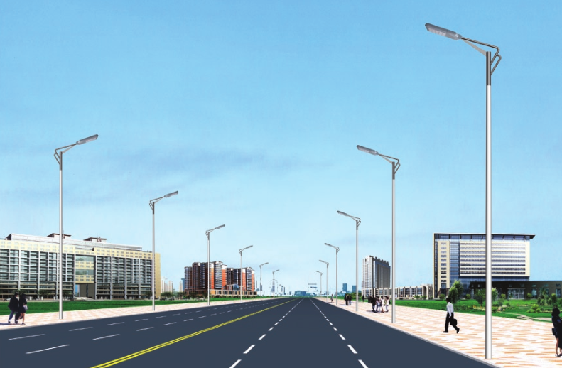Smart Street Lighting System Smart Switch Led Digital Display Solar Street Light With CCTV Camera 4g