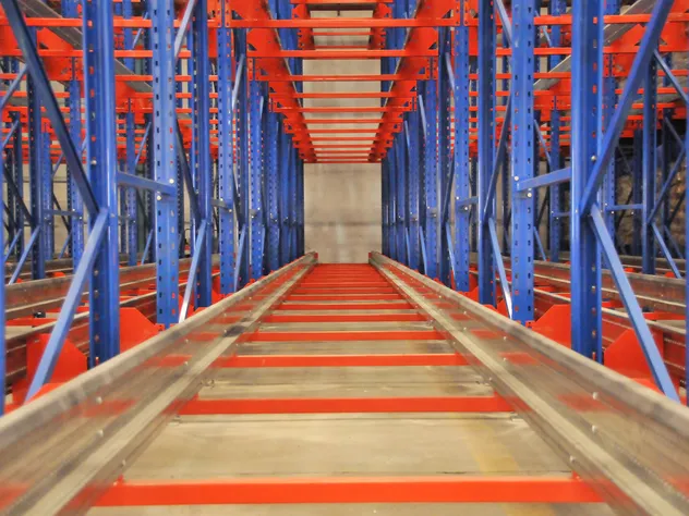 Shuttle Rack Storage Solution Detail 1