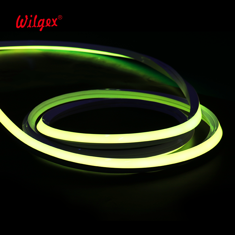 Factory Outdoor Building Smart LED Neon Light Strip 5m WS2811 Pixel RGB LED Programmable Rope Lighting ETL Certified Silicone