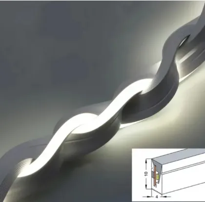 0410 Flexible Neon Glow Tube - Front View