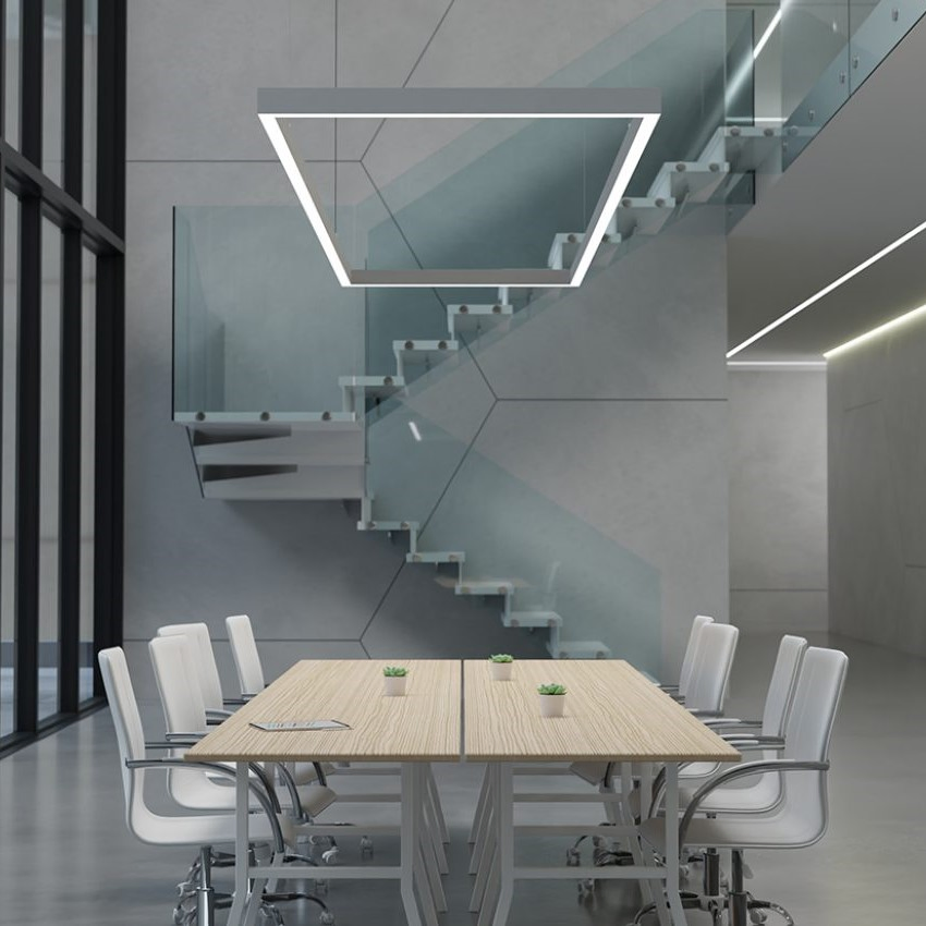 140lm/W High Luminous Efficiency Seamless Continuous Run LED Linear Lighting System