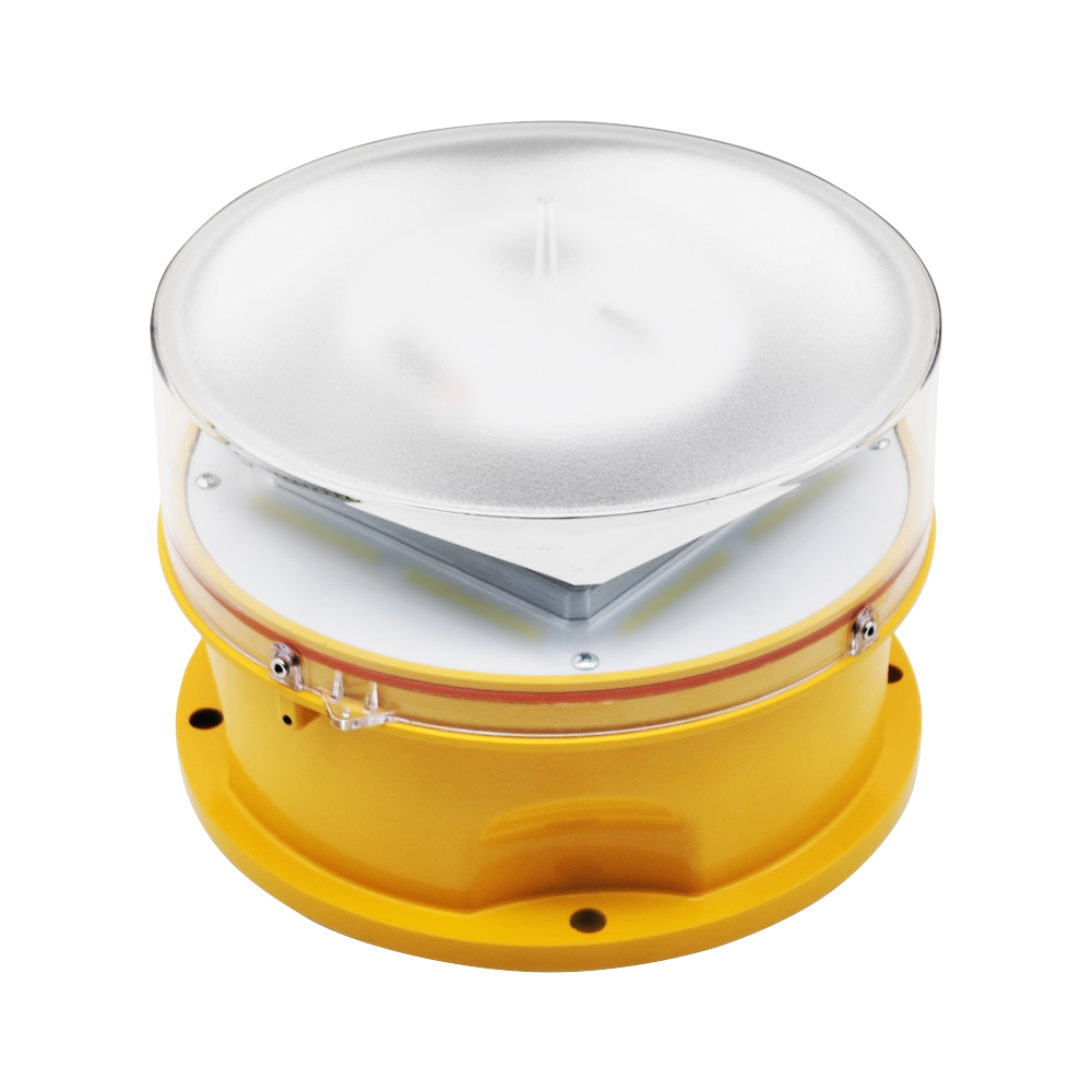 Aviation Obstruction Light For ICAO Medium Intensity LED Aircraft Warning Lighting In Tower Building