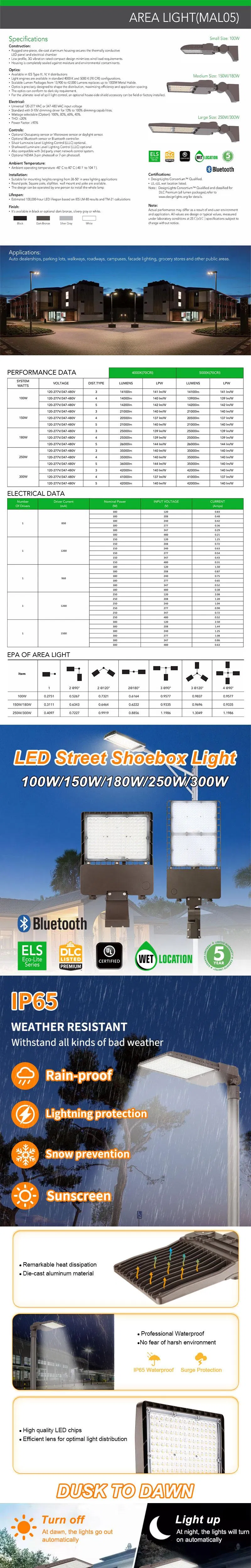Modern Bright LED Stylish Outdoor Design Urban Commercial Areas Street Lighting Details