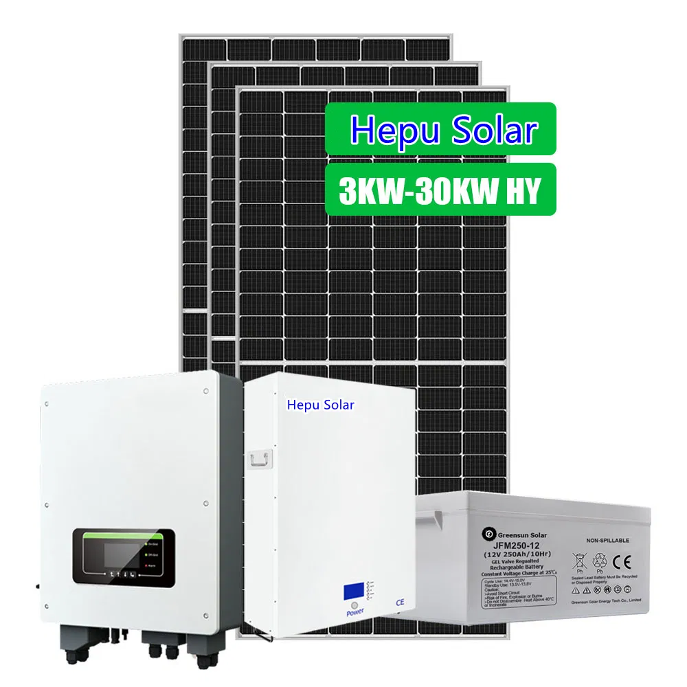 Efficient 4000W Solar Panel System Hepu Solar