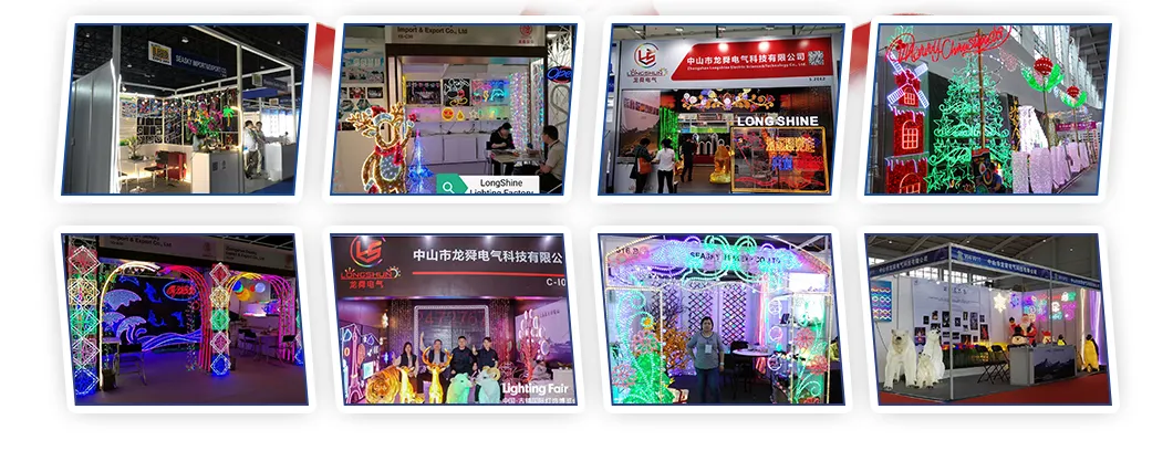 Commercial Grade Outdoor LED String Lighting for Christmas Street Event Decoration