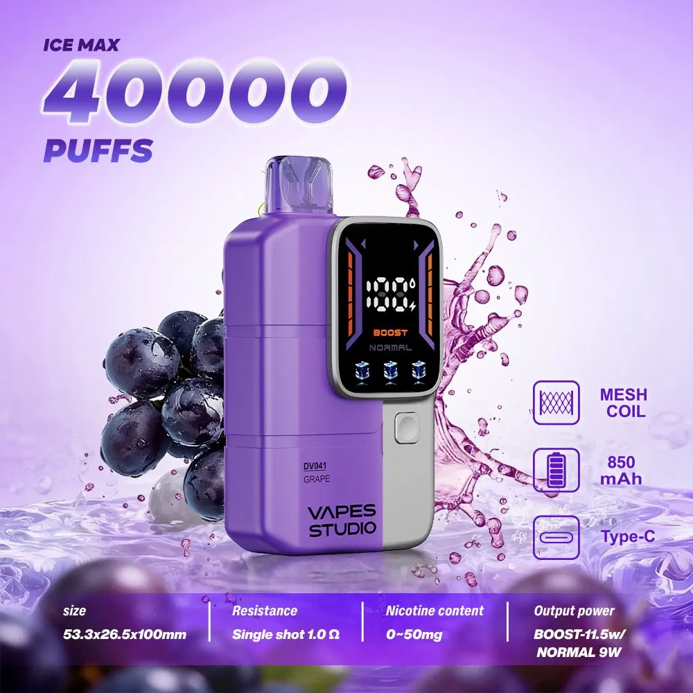 Factory Price Vaper Disposable Zero No Nic Salt Vapes Randm Tornado Nicotine Free Vape