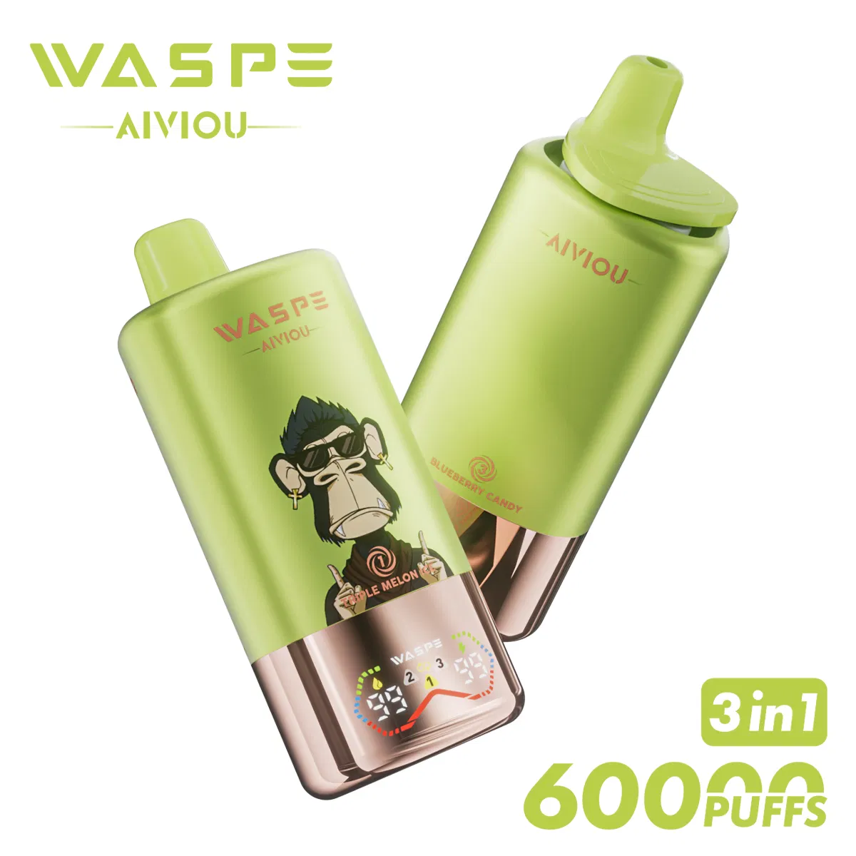 60000 Puffs 60K Puffs Mesh Coil Prefilled 3 Flavors in 1 30ml EU Warehouse Fast Shipping in Stock Disposable Vape Pen