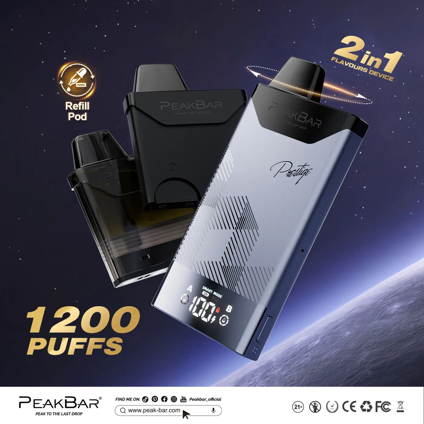 Electronic Cigarette Wholesale with Low MOQ Disposable Vape Options