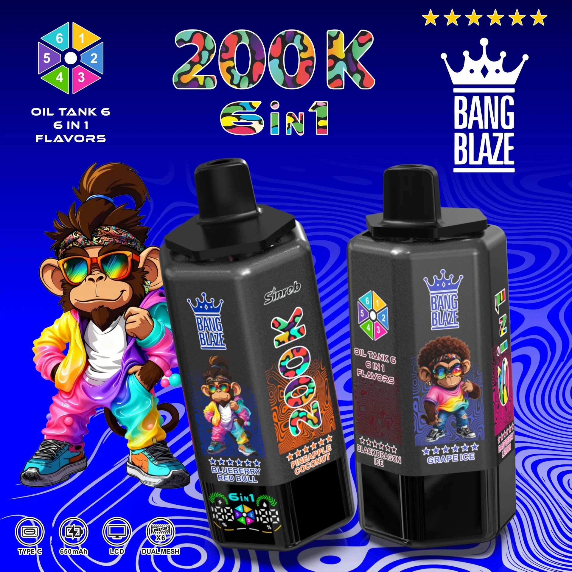 Bang Blaze 200K Detail 3