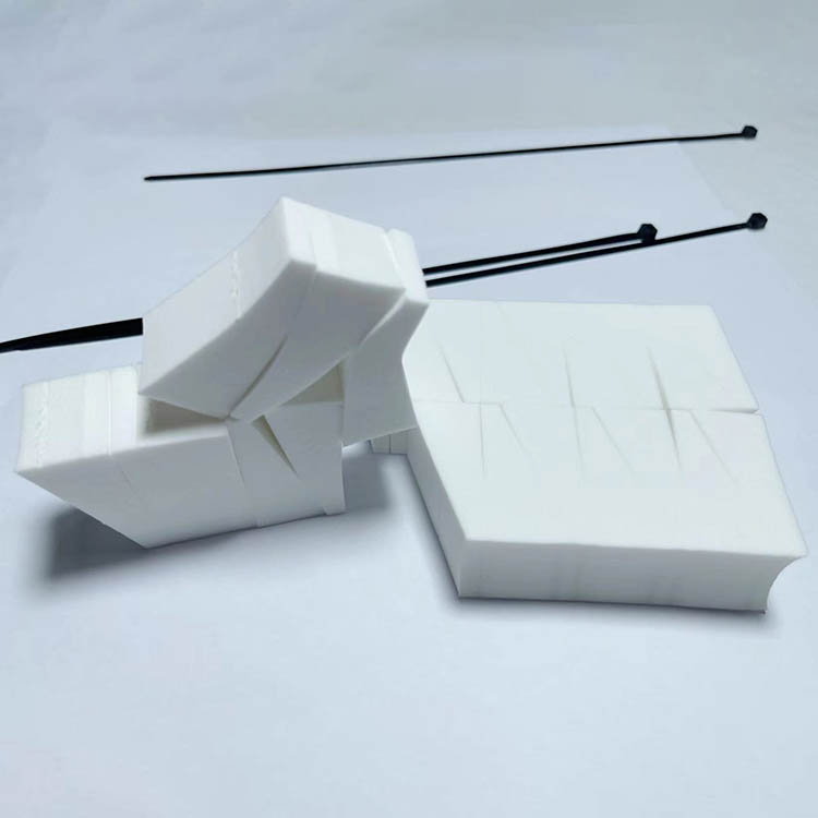 Small Triangle Non-latex T-shaped Beveled Diamond-shaped Makeup White Makeup Puff Disposable Sponge Puff