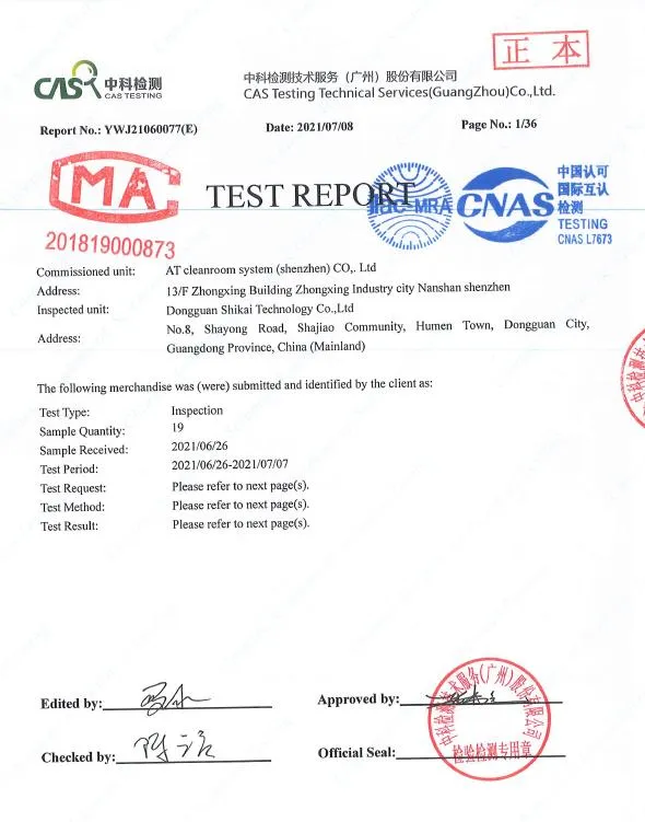 Factory Certification GMP