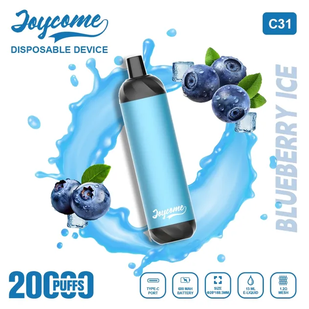 Boasting up to 20K Puff Counts, Joycome C31 Adopts Mesh Coil to Bring Every Vaper Stable and Smooth Electronic Vape Flavor All Day Long.