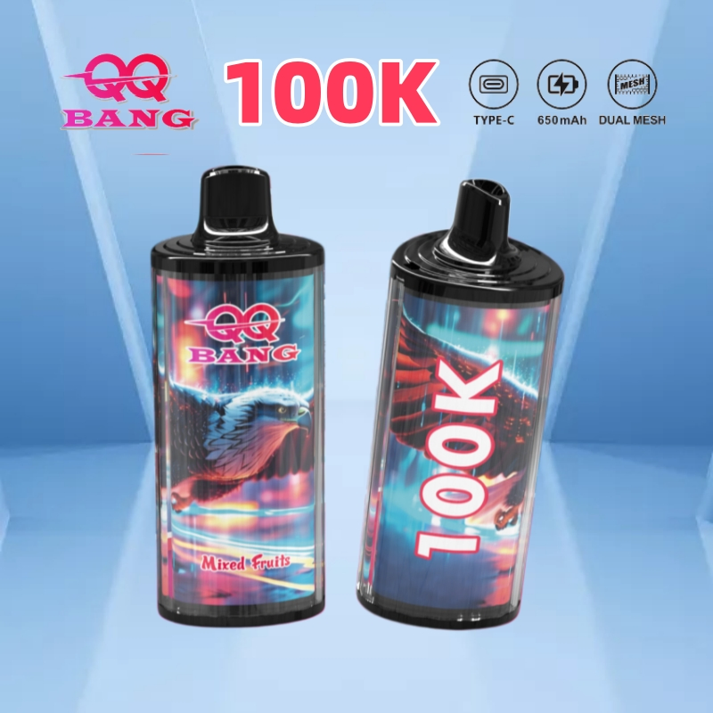 QQ Bang 100K Puffs 12 Flavors Disposable Vape Rechargeable E Cig Wholesale Vape Pen 100K Vape Factory - Disposable Vape Pen and Rechargeable
