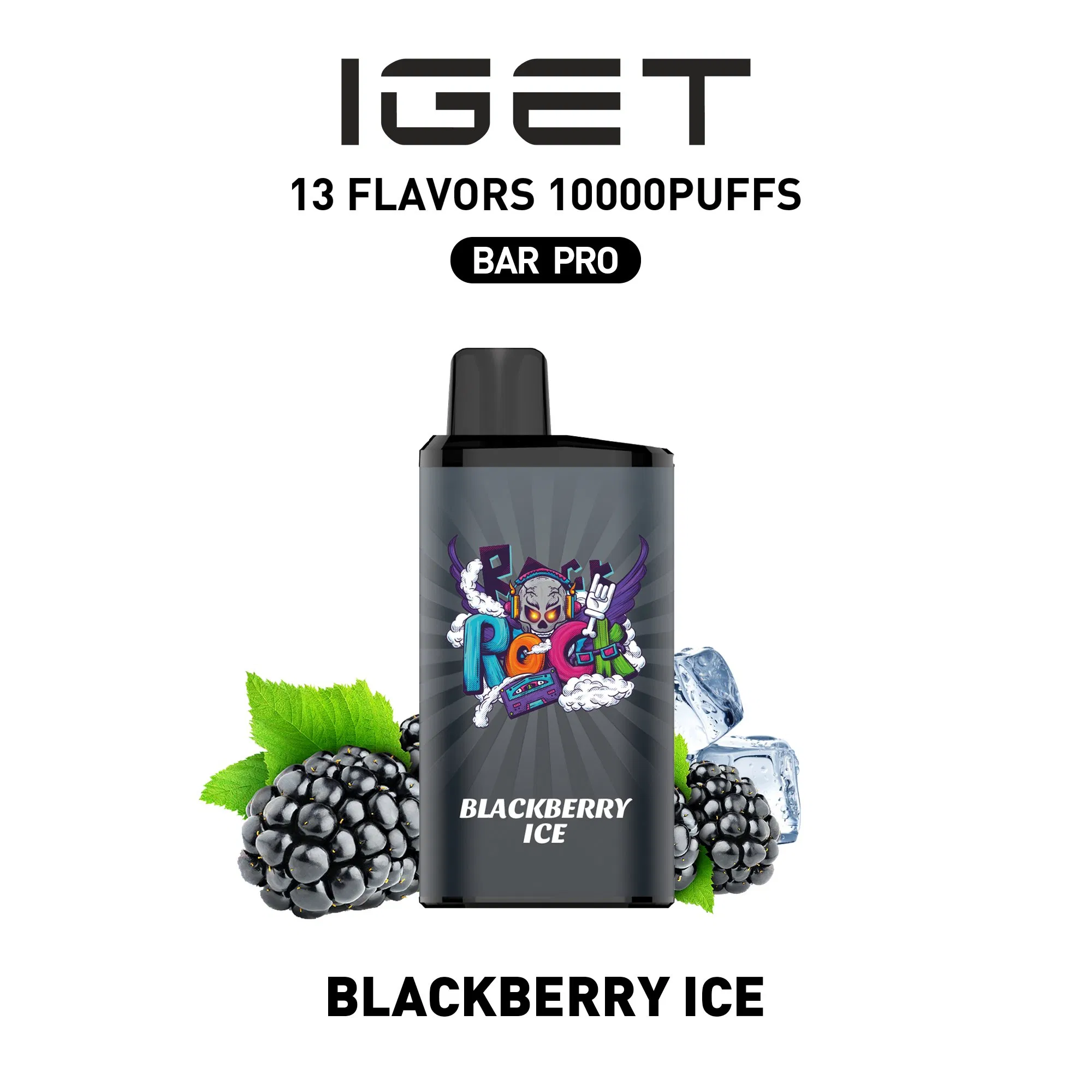 Free Sample Electronic Cigarette Big Puffs 5% Nicotine Iget Bar PRO Original Box Wholesale 10000 Puffs Disposable Vape Pen EU Germany Warehouse
