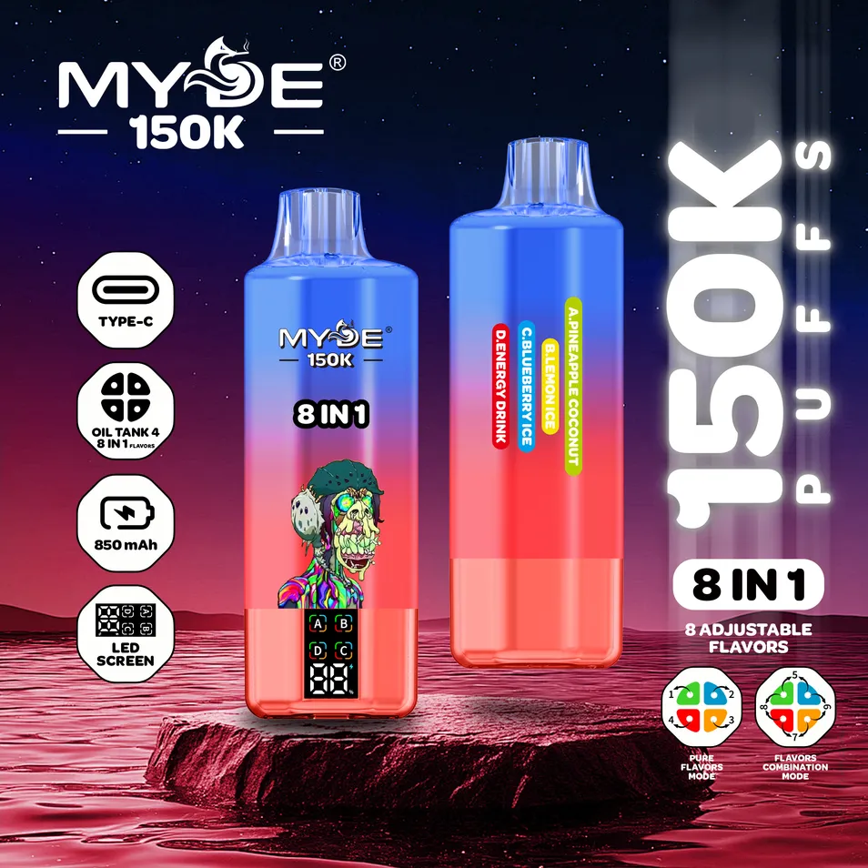 MYDE 8in1 150K Puffs Disposable Vape
