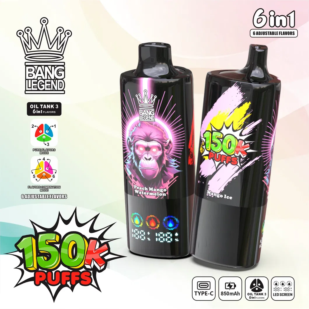 Bang Legend 150K Puffs Disposable Vape 4