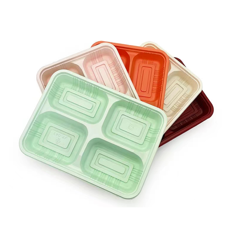 Transparent Disposable Food Box High Temperature Resistant PP Plastic Essential for Catering Packaging