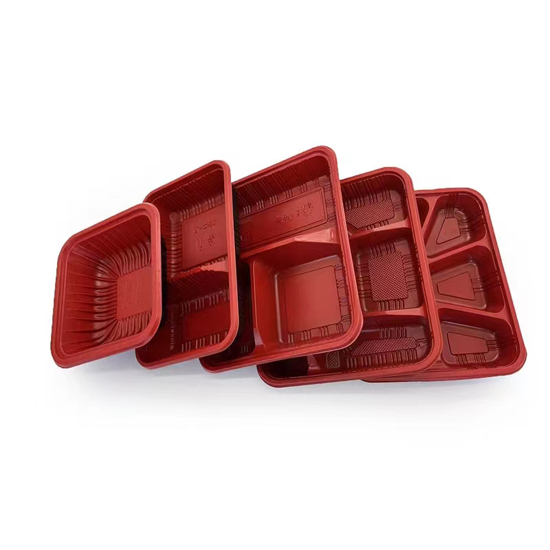 Transparent Disposable Food Box High Temperature Resistant PP Plastic Essential for Catering Packaging