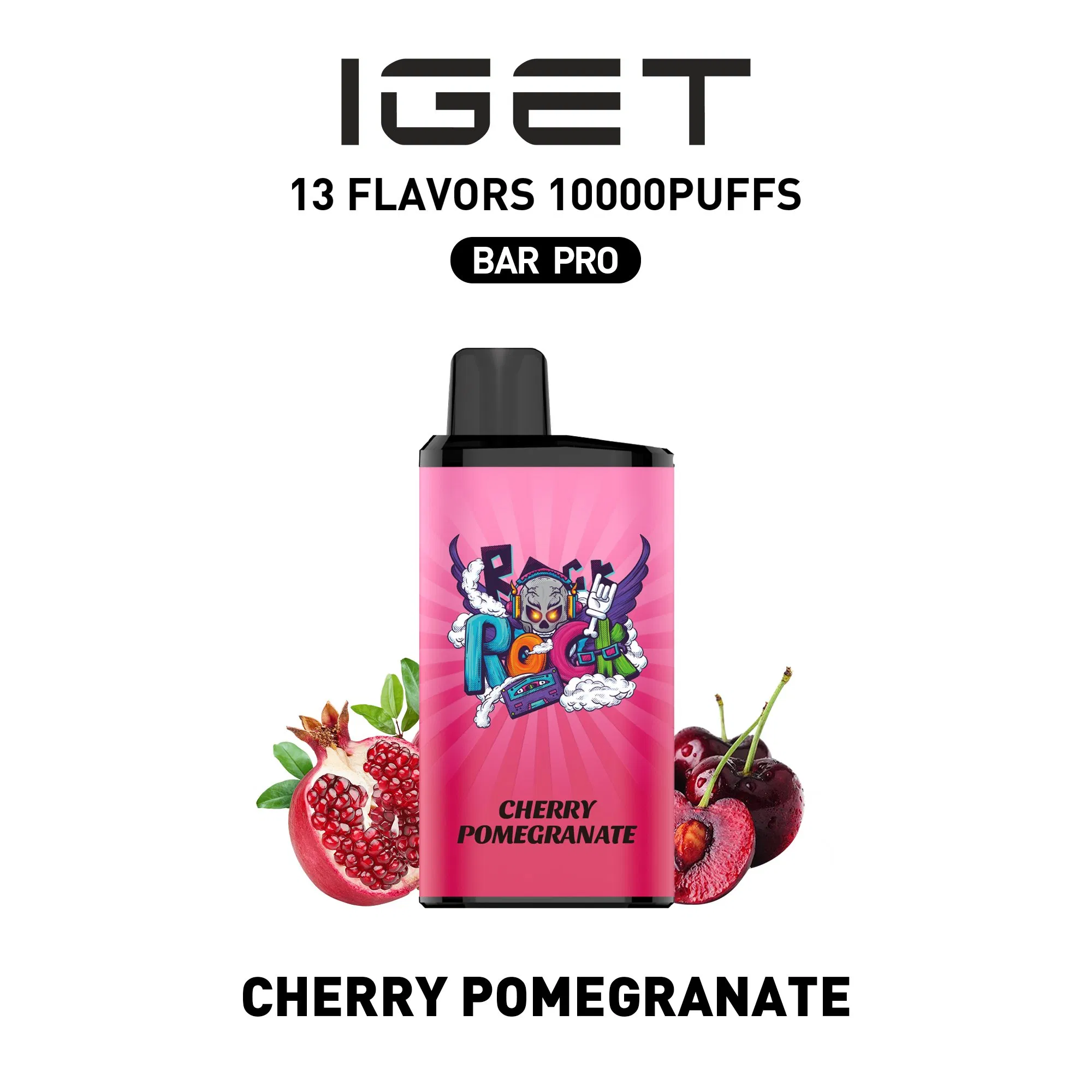 Free Sample Electronic Cigarette Big Puffs 5% Nicotine Iget Bar PRO Original Box Wholesale 10000 Puffs Disposable Vape Pen EU Germany Warehouse